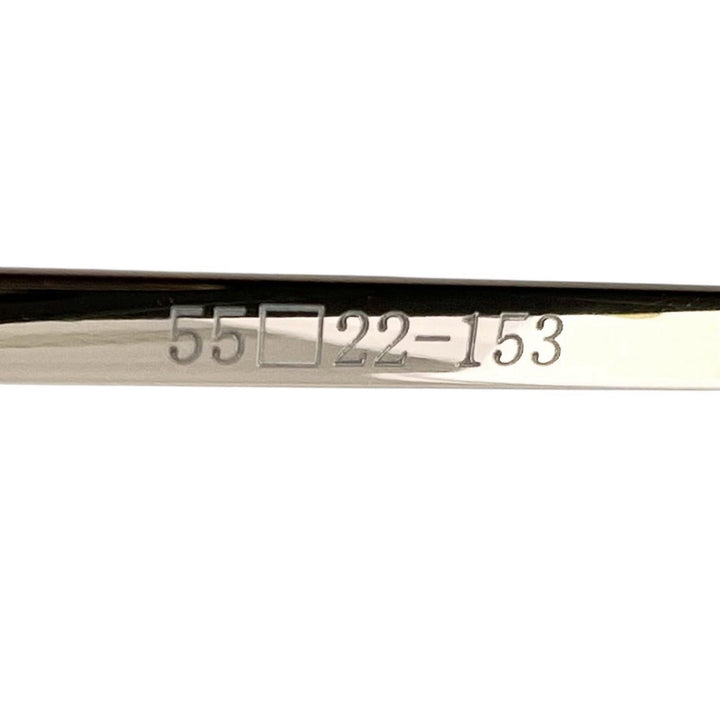 極美品▲KANEKO OPTICAL 金子眼鏡 ヴィンテージ KV-134 クラウンパント型 メガネ 眼鏡 アイウェア ブラック 55□22 153 レディース