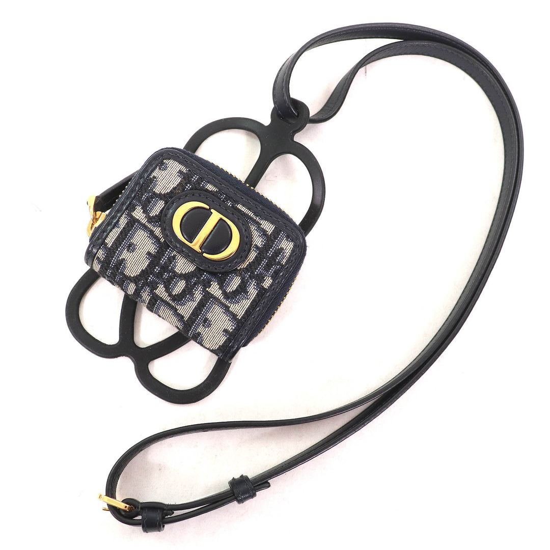 美品△Christian Dior クリスチャンディオール S2101UTZQ 30MONTAIGNE 30モンテーニュ オブリーク トロッター エアポッズ フォンホルダー