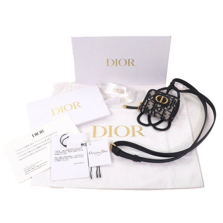 美品△Christian Dior クリスチャンディオール S2101UTZQ 30MONTAIGNE 30モンテーニュ オブリーク トロッター エアポッズ フォンホルダー