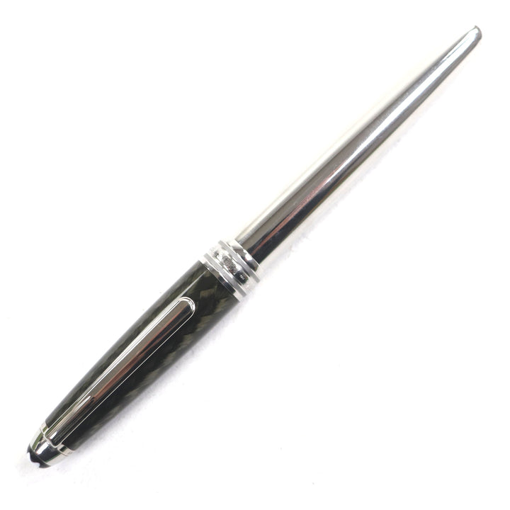 美品▼MONTBLANC モンブラン マイスターシュテュック ソリテール カーボンスティール クラシック 163 ボールペン 筆記確認済み