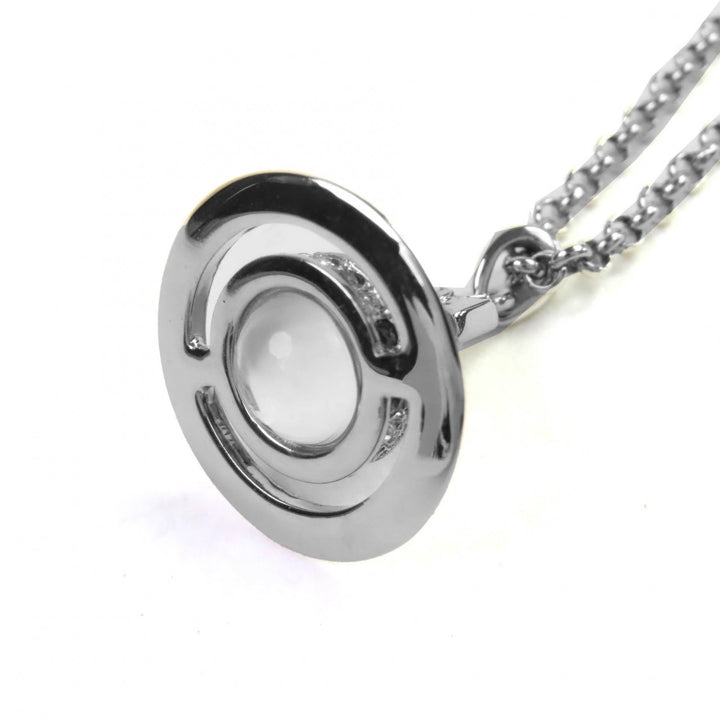 極美品△Vivienne Westwood ヴィヴィアンウエストウッド PETITE ORB PENDANT プチ オーブ ペンダント ネックレス シルバー 箱・保存袋付