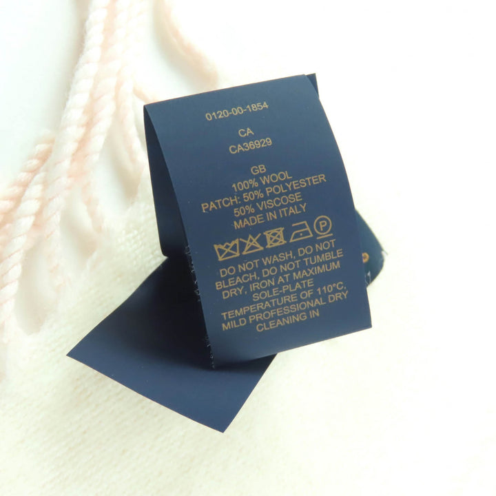 美品★LOUIS VUITTON ルイヴィトン 2023年製 M79522 ウール100％ LVエセンシャル プレシャスドラゴン マフラー 170cm×34cm 箱付 正規品