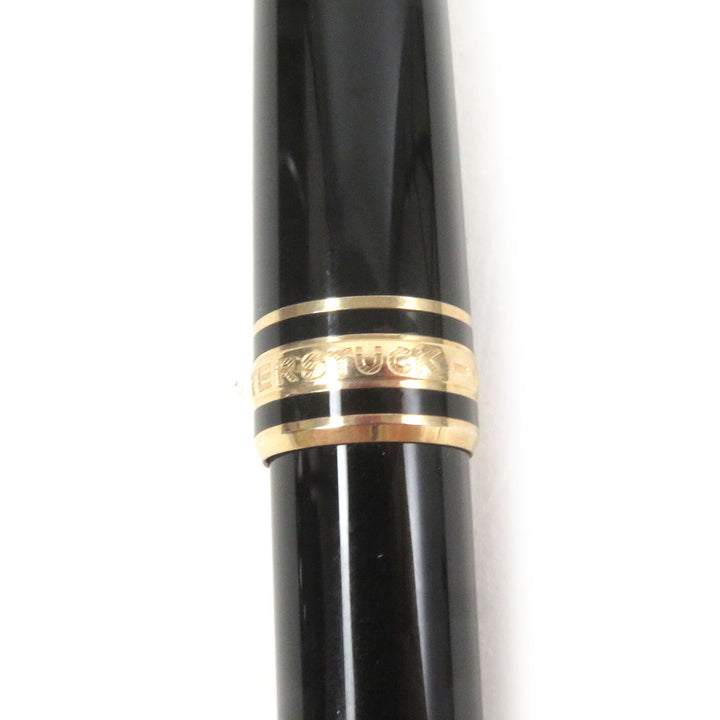 極美品□MONTBLANC モンブラン マイスターシュテュック クラシック Pix プレシャスレジン ボールペン ブラック ドイツ製　筆記確認済み