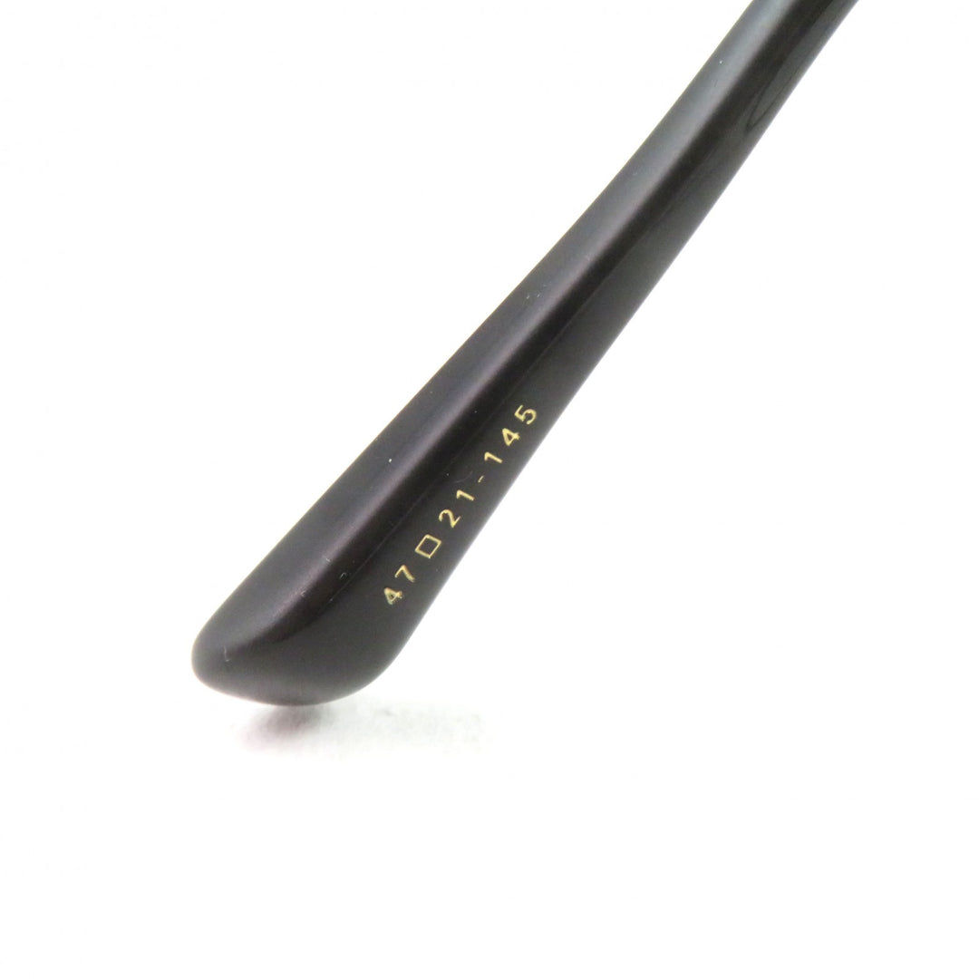 極美品○DITA ディータ DTX426 UNION-FOUR ロゴ金具付き メタルリム ボストンシェイプ メガネ 眼鏡 アイウェア 47□21-145 度入り