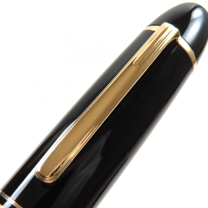 美品▼MONTBLANC モンブラン マイスターシュテュック 149 14K Mニブ ホワイトスター 万年筆 ブラック ゴールド ケース付き ドイツ製