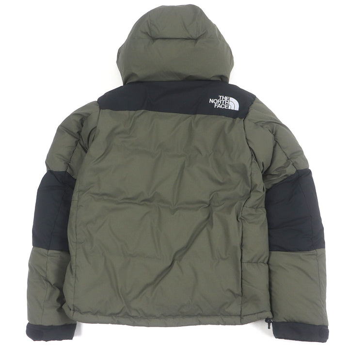 美品□THE NORTH FACE ザ・ノースフェイス ND92240 Baltoro Light Jacket GORE-TEX フーデッド ダウンジャケット カーキ M 正規品 メンズ