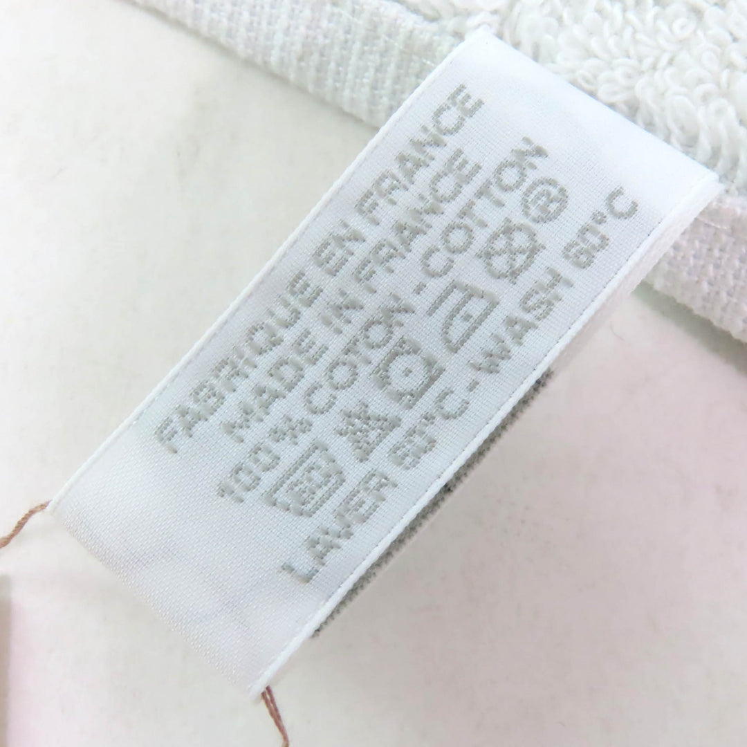 未使用品△HERMES エルメス 102193M Avalon アヴァロン コットン100％ ベビー バスタオル おくるみ ブランケット BLEU GLACIER 箱付 伊製