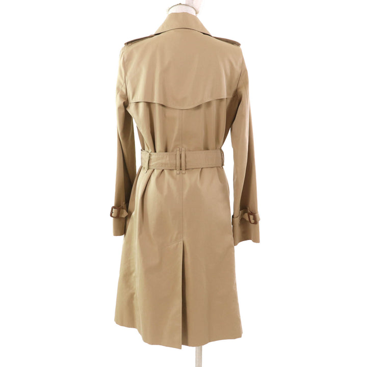 美品★BURBERRY LONDON バーバリーロンドン FRA87-130-51 ウールライナー付 裏地ノバチェック柄 トレンチコート 36 ガーメント付