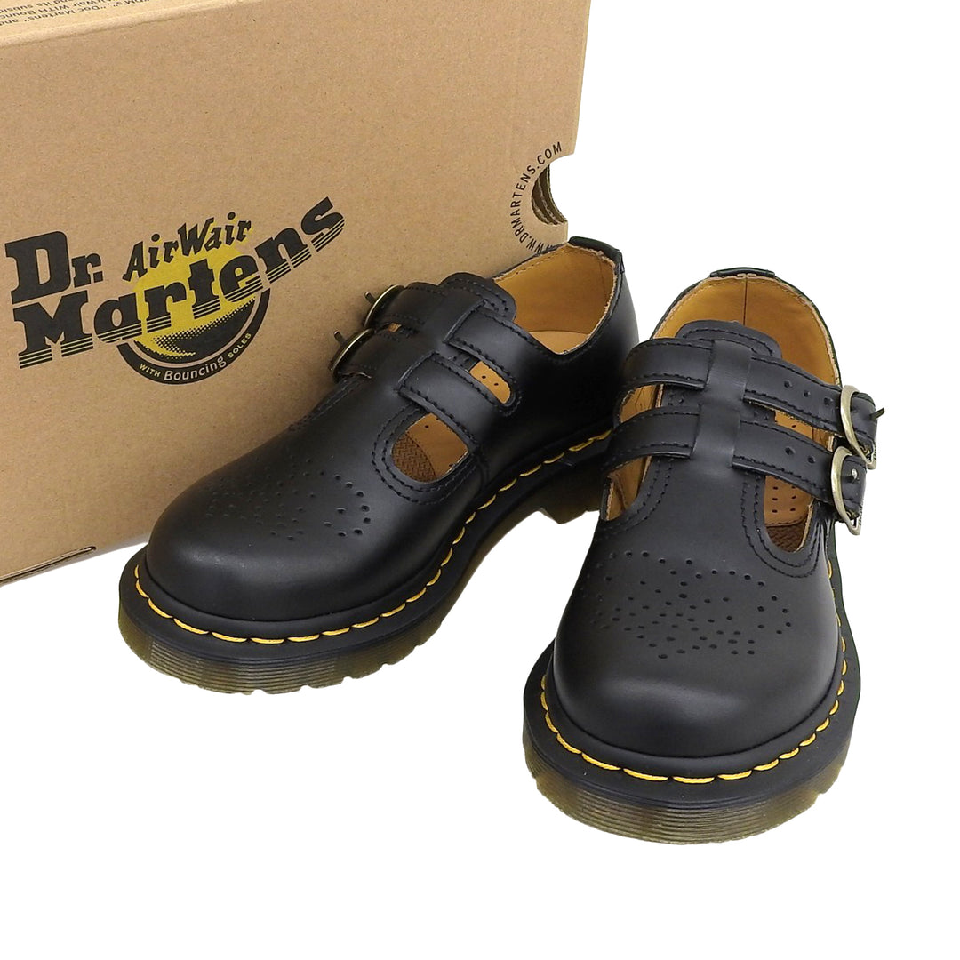 未使用品▲Dr.Martens ドクターマーチン 12916 MARY JANE メリージェーン レザーシューズ ブラック UK3 箱付き レディース