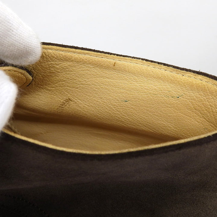 美品▲Paraboot パラブーツ スウェードレザー ショートブーツ ブラウン 4.5 保存袋付き フランス製 レディース