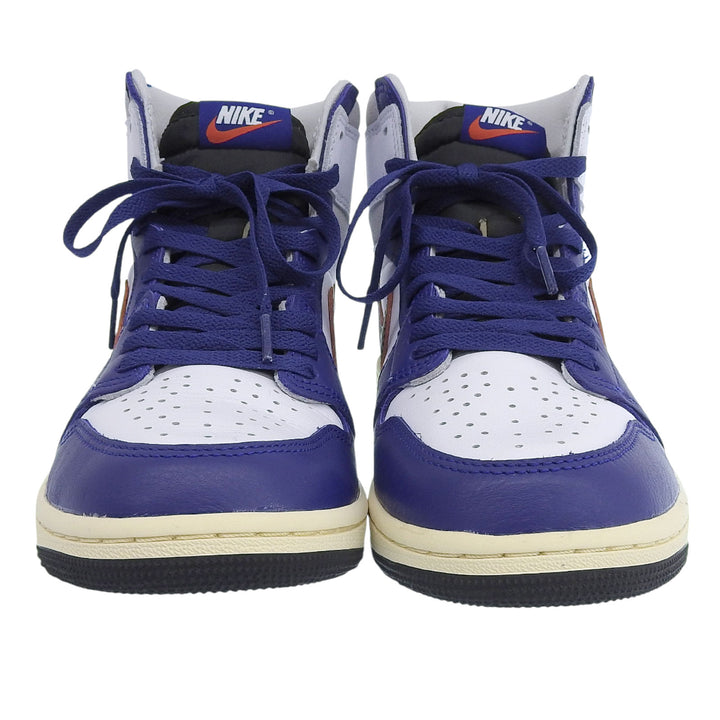 未使用品▲NIKE ナイキ DZ5485-100 AIR JORDAN 1 RETRO HIGH OG エアジョーダン1 レア エア レザーハイカットスニーカー ブルー 27