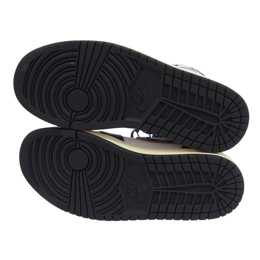 未使用品▲NIKE ナイキ DZ5485-100 AIR JORDAN 1 RETRO HIGH OG エアジョーダン1 レア エア レザーハイカットスニーカー ブルー 27