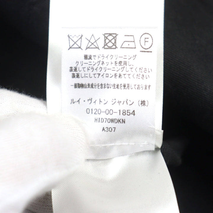 美品○LOUIS VUITTON ルイヴィトン 24SS HID70W スリムストレッチデニムパンツ ロゴボタン レザーパッチ デニムパンツ 34 正規品 メンズ