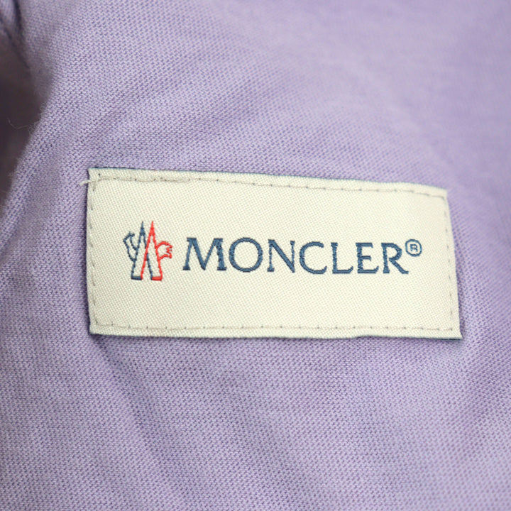 極美品○MONCLER モンクレール 2021年製 ロゴワッペン付き ドローストリング コントラストトリム スウェットパンツ M 正規品 メンズ