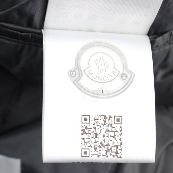 極美品○MONCLER モンクレール 22-23AW MILLEVACHES カシミヤ40% ロゴワッペン付き 本切羽 ダウンテーラードジャケット 1 正規品 メンズ