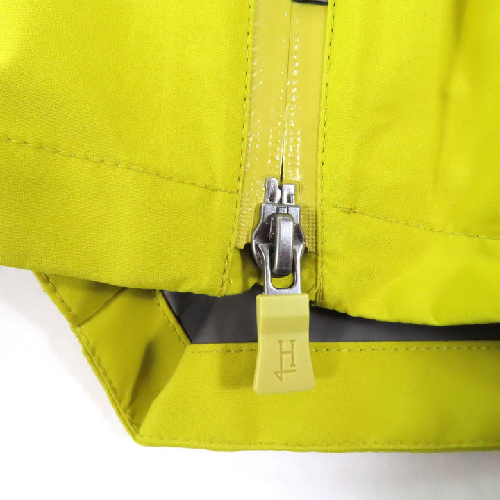 未使用品★Herno ヘルノ 2021年製 GA007DL ラミナー GORE-TEX ナイロンジャケット イエロー 42 伊製 正規品 レディース 定価163900円