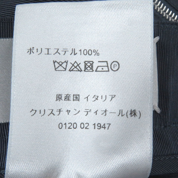 極美品□DIOR ディオール オム 183C174A5111 ジップデザイン ナイロン カーゴパンツ ミリタリーパンツ ネイビー 50 イタリア製 正規品