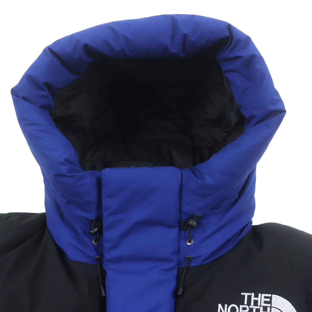 極美品▼ザ・ノースフェイス ND91840 Baltro Light Jacket GORE WINDSTOPPER フード付 ロゴ刺繍 ZIPUP ダウンジャケット S 正規品 メンズ