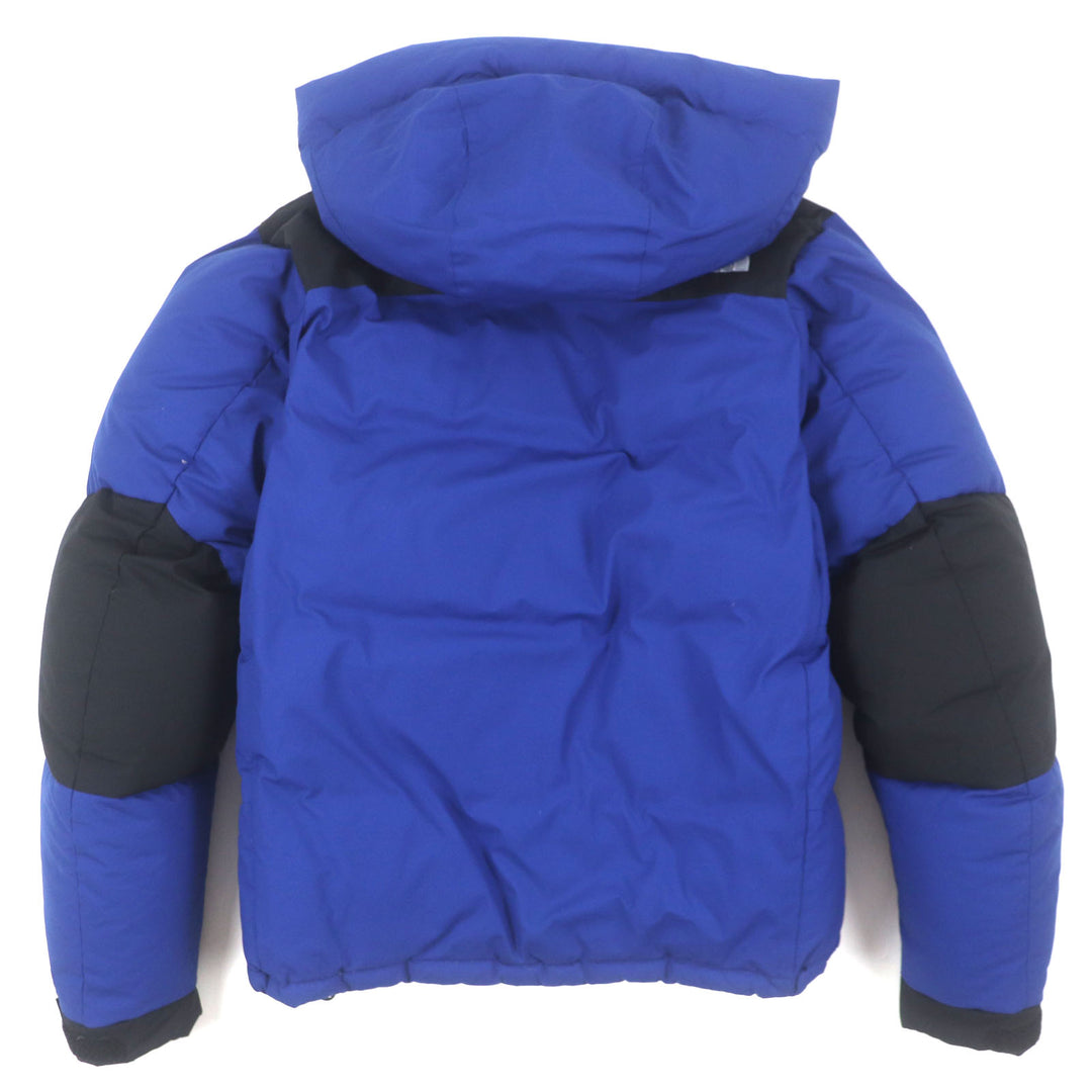 極美品▼ザ・ノースフェイス ND91840 Baltro Light Jacket GORE WINDSTOPPER フード付 ロゴ刺繍 ZIPUP ダウンジャケット S 正規品 メンズ
