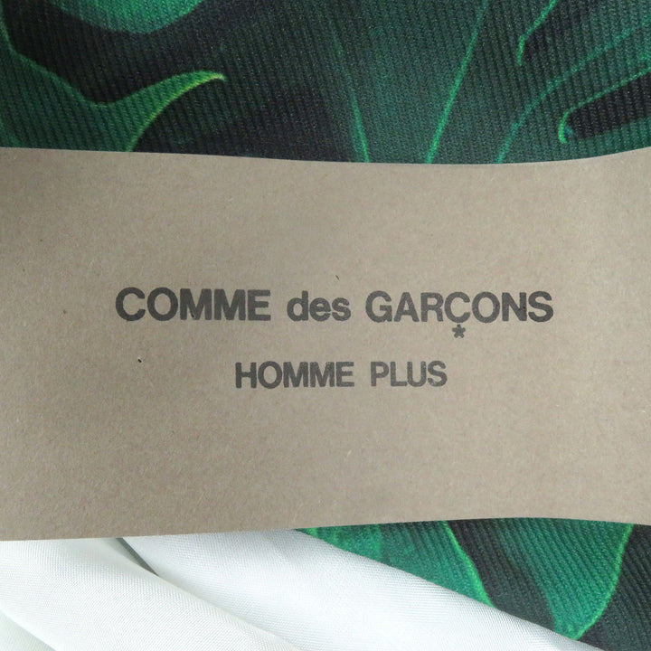 未使用品□COMME des GARCONS HOMME PLUS コムデギャルソンオムプリュス 24SS PM-J026 総柄 ギャザージャケット S 日本製 定価231000円