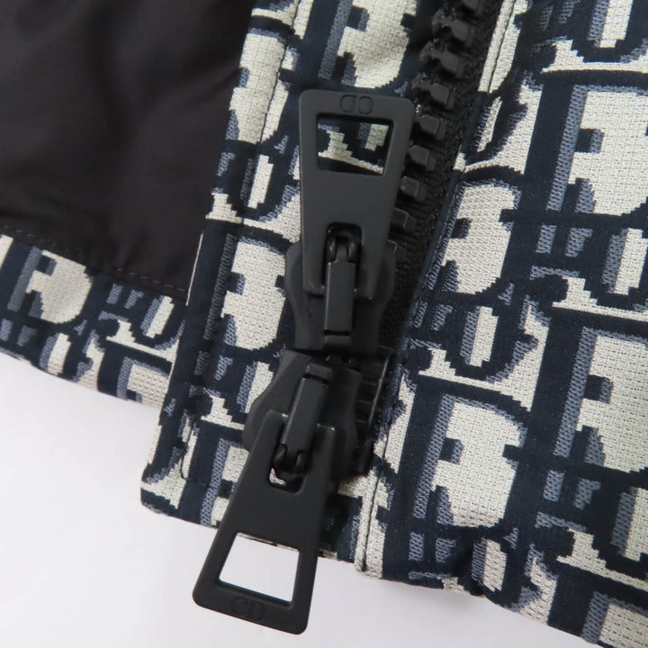 極美品☆クリスチャンディオール 457C71A2968 Dior Alps オブリーク 中綿入り パファー ベスト 38 正規品 レディース 定価730000円