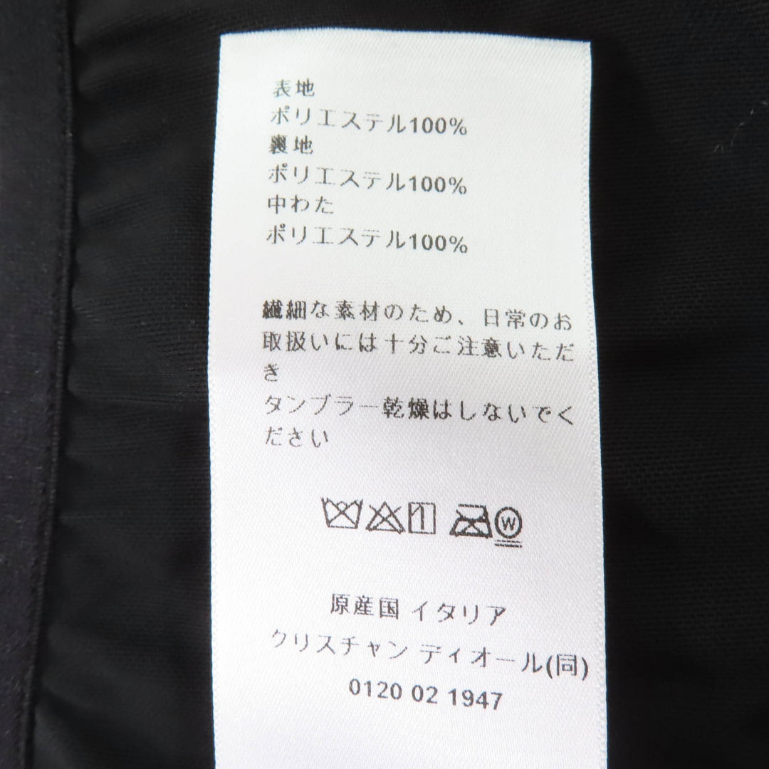 極美品☆クリスチャンディオール 457C71A2968 Dior Alps オブリーク 中綿入り パファー ベスト 38 正規品 レディース 定価730000円