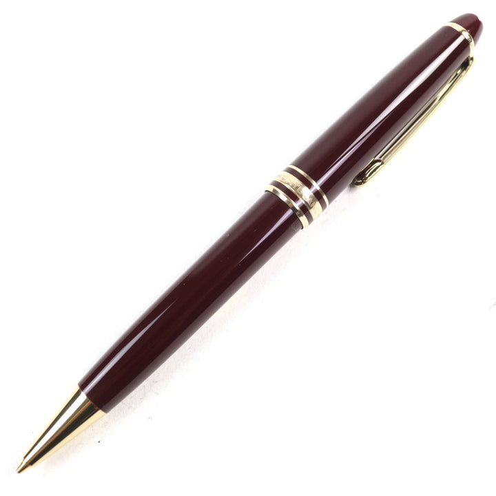 極美品○MONTBLANC モンブラン マイスターシュテュック クラシック ロゴ刻印 ホワイトスター ツイスト式 シャープペンシル ケース付き