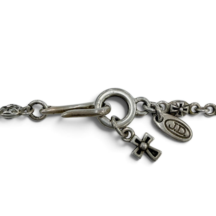 美品☆Justin Davis ジャスティンデイビス シャングリラ 925 オニキス タイニークロス ペンダント シルバー 重量31.8g レディース メンズ