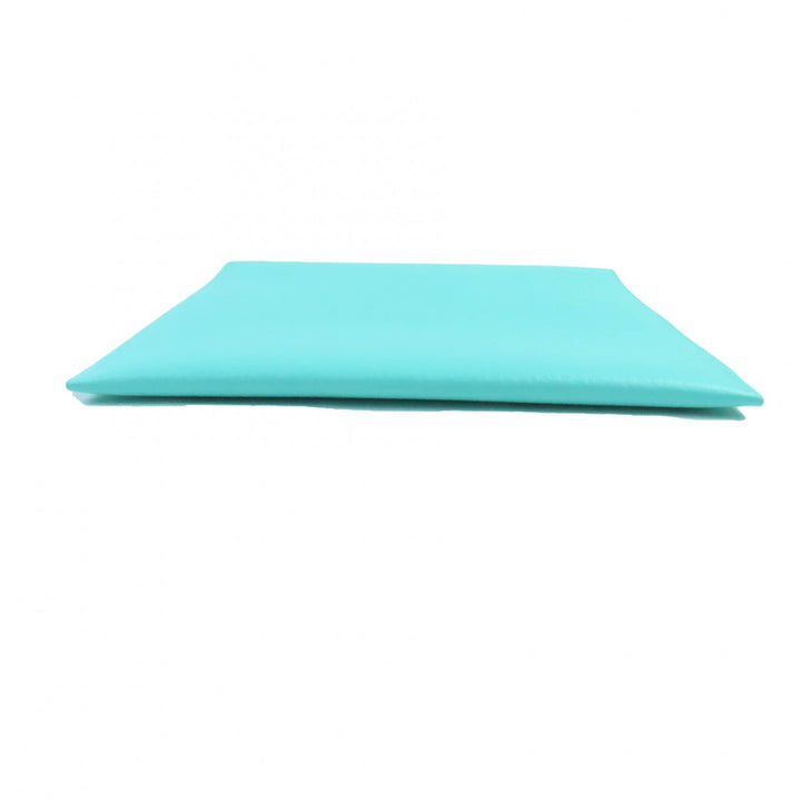 美品◇TIFFANY&amp;Co. ティファニー リターントゥティファニー レザー ポーチ ティファニーブルー 箱・保存袋付き イタリア製 レディース