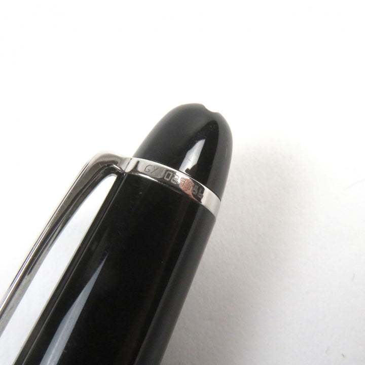 美品○MONTBLANC モンブラン マイスターシュテュック 145 Pix クラシック ショパン 14K Fニブ ロゴ刻印 ホワイトスター CD付き 万年筆