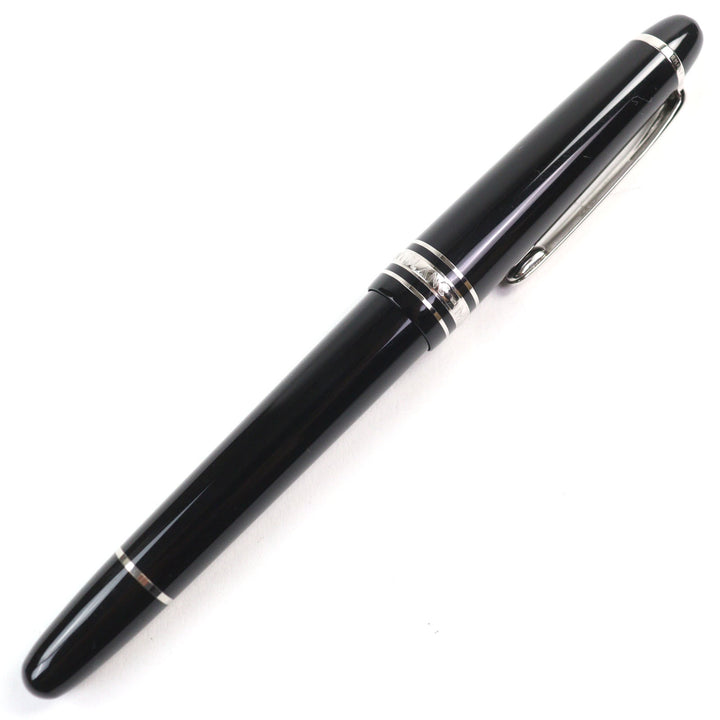 美品○MONTBLANC モンブラン マイスターシュテュック 145 Pix クラシック ショパン 14K Fニブ ロゴ刻印 ホワイトスター CD付き 万年筆