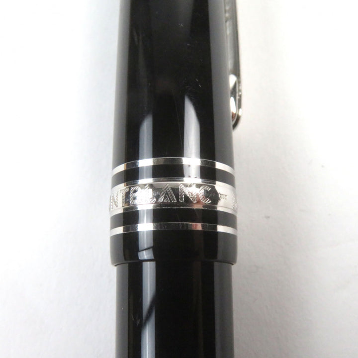 美品○MONTBLANC モンブラン マイスターシュテュック 145 Pix クラシック ショパン 14K Fニブ ロゴ刻印 ホワイトスター CD付き 万年筆