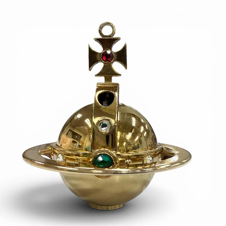 訳有▼Vivienne Westwood ヴィヴィアンウエストウッド 希少 3000個限定 オーブ ガスライター ゴールド メンズ 着火不可 箱付き