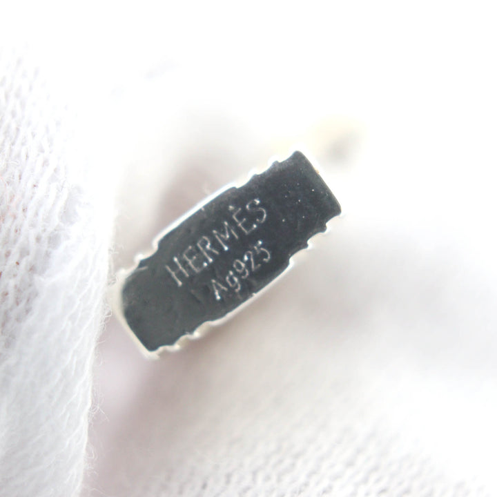 美品◇HERMES エルメス SV925 カデナ・キー モチーフ Hロゴ ネックレス/ペンダントトップ アクセサリー シルバー 重量8.11g レディース