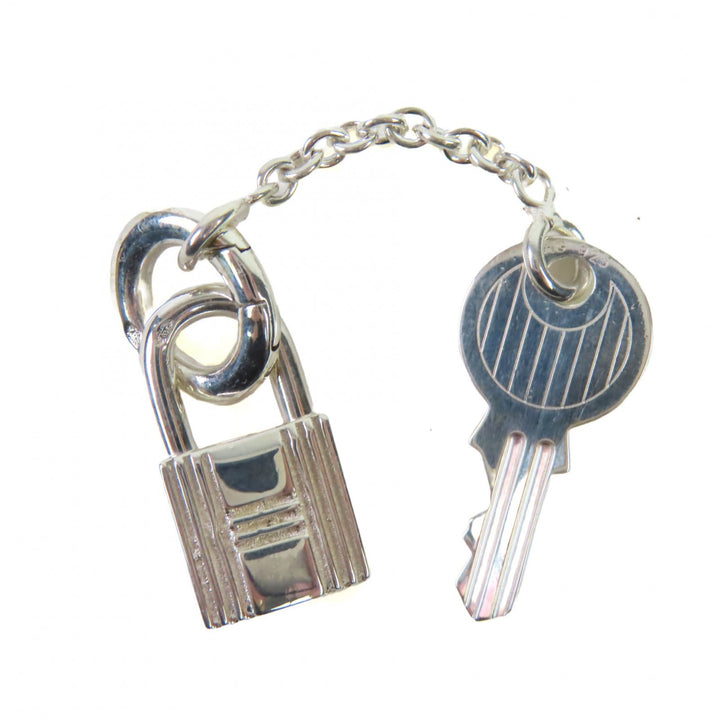 美品◇HERMES エルメス SV925 カデナ・キー モチーフ Hロゴ ネックレス/ペンダントトップ アクセサリー シルバー 重量8.11g レディース