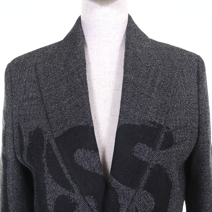 極美品△Christian Dior クリスチャンディオール 24AW 451V18P1186 Miss Dior Graffiti エンドオンエンド ジャケット 40 ランウェイ着用