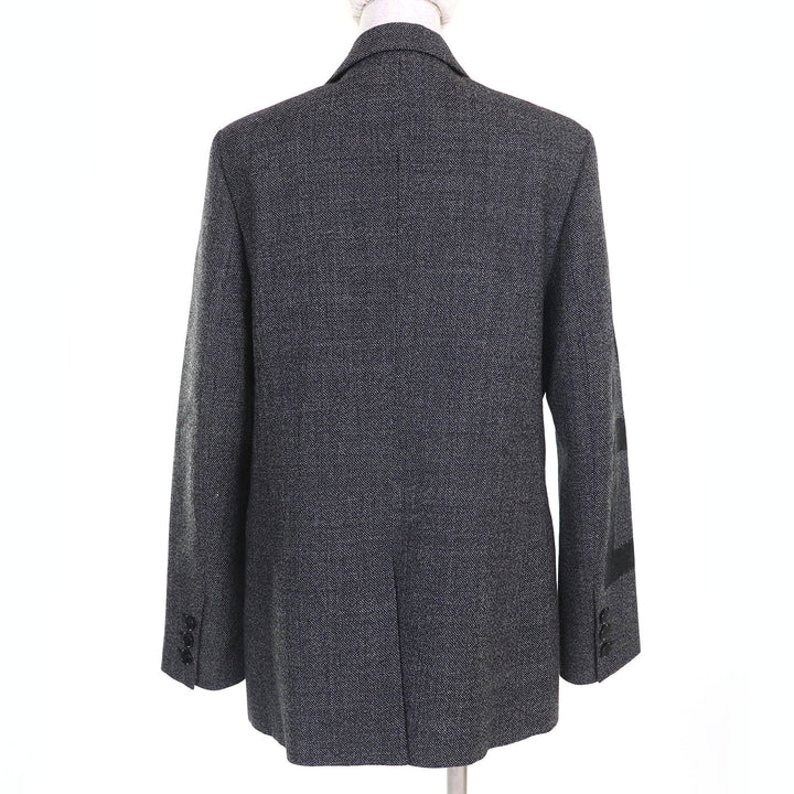 極美品△Christian Dior クリスチャンディオール 24AW 451V18P1186 Miss Dior Graffiti エンドオンエンド ジャケット 40 ランウェイ着用