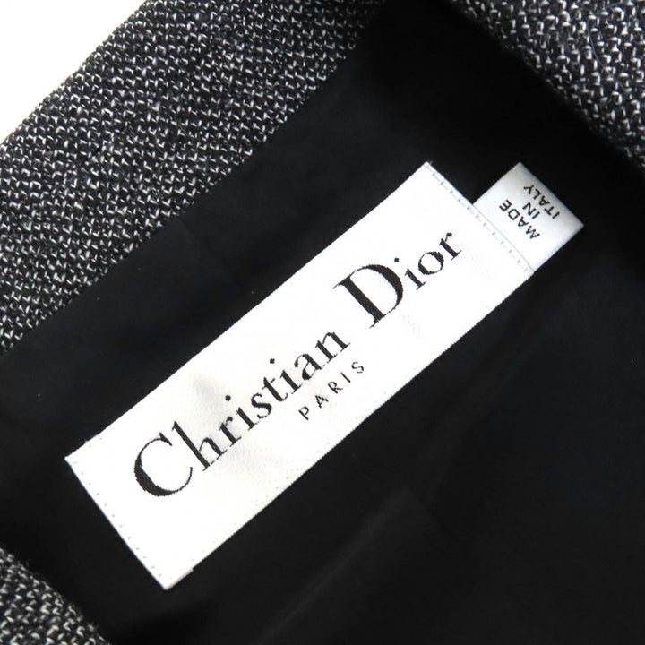 極美品△Christian Dior クリスチャンディオール 24AW 451V18P1186 Miss Dior Graffiti エンドオンエンド ジャケット 40 ランウェイ着用