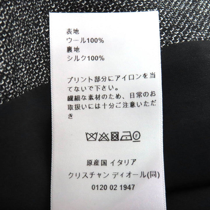 極美品△Christian Dior クリスチャンディオール 24AW 451V18P1186 Miss Dior Graffiti エンドオンエンド ジャケット 40 ランウェイ着用
