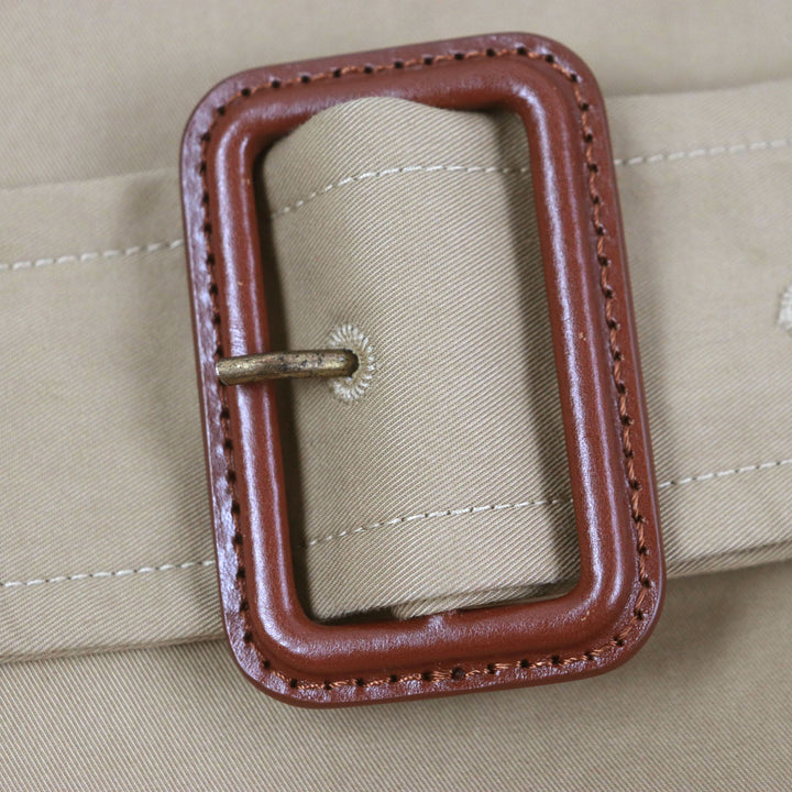 美品▼GUCCI グッチ 452368 バックタイガー刺繍 裏地シルク100% ロゴ入りボタン トレンチコート ベージュ 46 イタリア製 正規品 メンズ