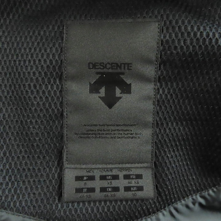 美品◇DESCENTE ALLTERRAIN　MIZUSAWA DOWN デサントオルテライン 水沢ダウン DAMQGK30U ダウンコート ブラック S 日本製 正規品 メンズ