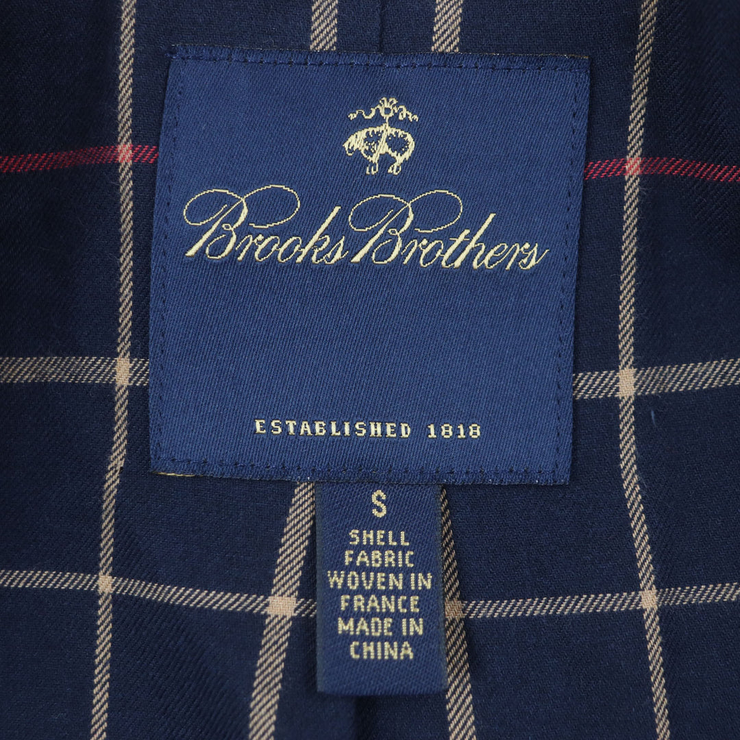 極美品▼Brooks Brothers ブルックスブラザーズ コーデュロイ エルボーパッチ シングルジャケット テーラード オレンジ S 正規品 メンズ