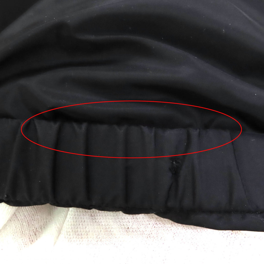 極美品★PRADA プラダ 2021年製 29Z021 Re Nylon ロゴ入り コーチジャケット ナイロンジャケット ブラック 40 イタリア製 正規品