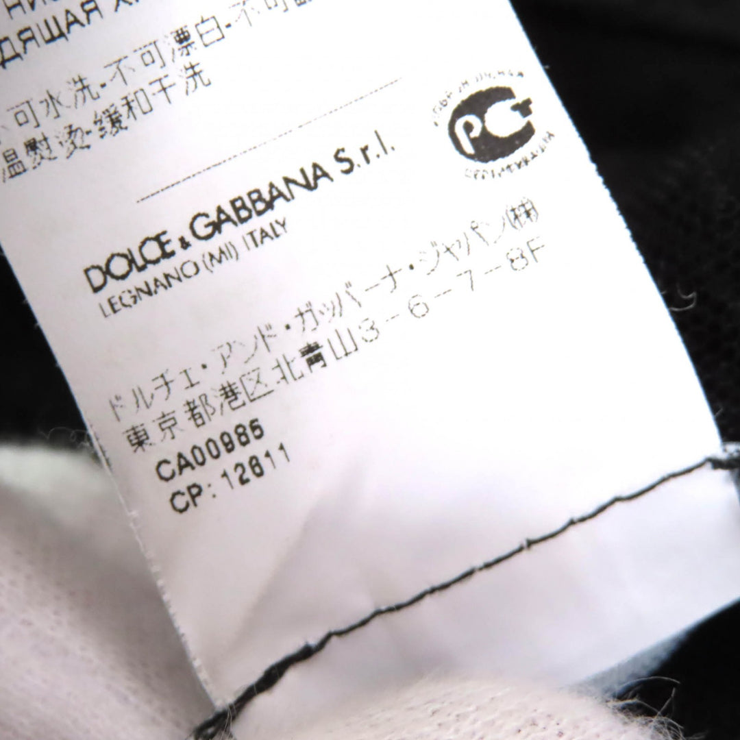 極美品△DOLCE&amp;GABBANA ドルチェ＆ガッバーナ 黒タグ カットワークレース ノースリーブ ワンピース ブラック 36 伊製 正規品 レディース