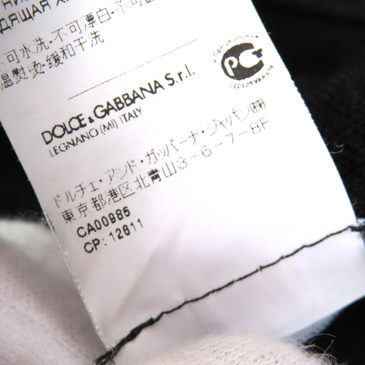 極美品△DOLCE&amp;GABBANA ドルチェ＆ガッバーナ 黒タグ カットワークレース ノースリーブ ワンピース ブラック 36 伊製 正規品 レディース
