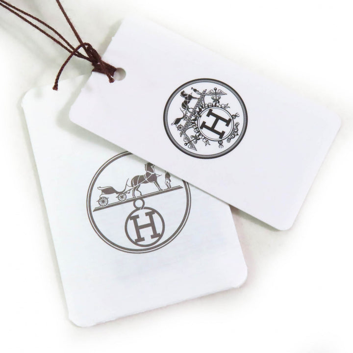 未使用品△HERMES エルメス 24AW 2604D1 カシミヤ100％ Hリフト 長袖 ニット セーター ネイビー系 40 英国製 正規品 レディース