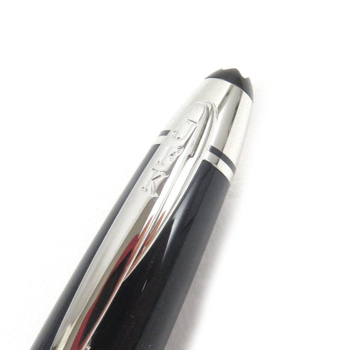 極美品□MONTBLANC モンブラン ジョン・F・ケネディ スペシャルエディション ボールペン シルバー ネイビー ドイツ製 メンズ 筆記確認済