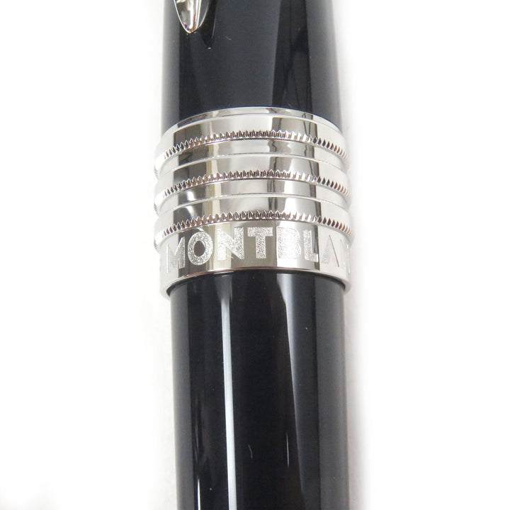 極美品□MONTBLANC モンブラン ジョン・F・ケネディ スペシャルエディション ボールペン シルバー ネイビー ドイツ製 メンズ 筆記確認済