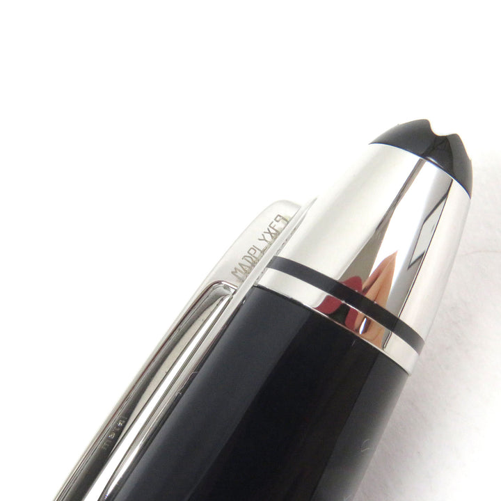 極美品□MONTBLANC モンブラン ジョン・F・ケネディ スペシャルエディション ボールペン シルバー ネイビー ドイツ製 メンズ 筆記確認済