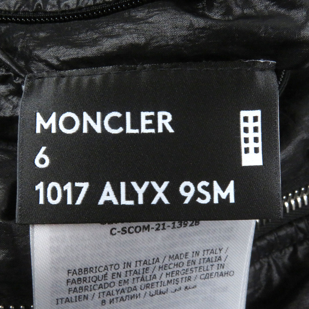 美品□モンクレール ジーニアス 6 1017 アリックス9SM 2021年製 DOEN HOODIE REVERSIVLE リバーシブルパーカー M イタリア製 正規品